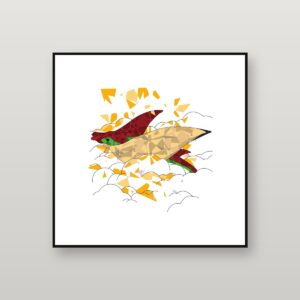 Manta Up Away — Canvas & NFT